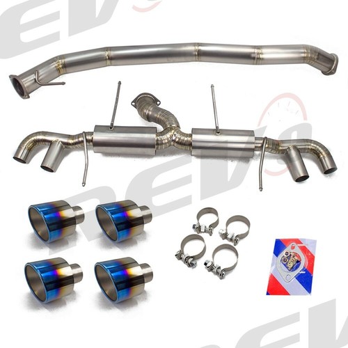 Rev9 titanium mid pipe - titanium, mid-pipe