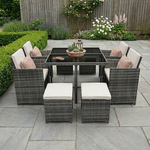Rattan garden dining - rattan,