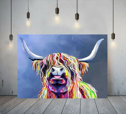 Gorgeous highland cow tongue - gorgeous,