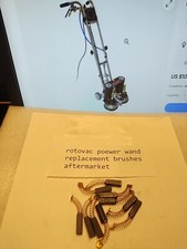 10 Rotovac Carbon Replacement Brushes For Power Wand Only