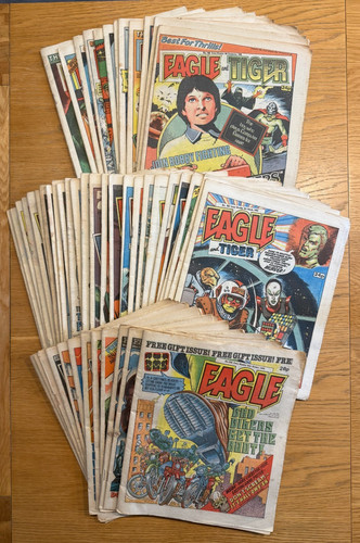 Eagle comic 1980s job - eagle,