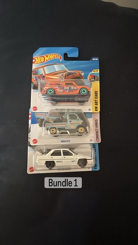 Hotwheels bundle cars - hotwheels, 3x