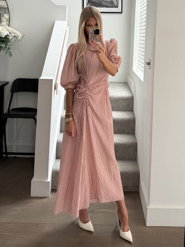 Zara pink check gingham - pink,
