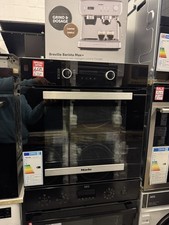 Miele H2465B Built-in Single Electric Oven, Obsidian Black