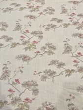 Laura Ashley Fabric Material Nara Soft Truffle SOLD PER METRE