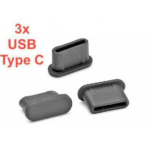 Usb type anti dust plug - 3x, anti-dust