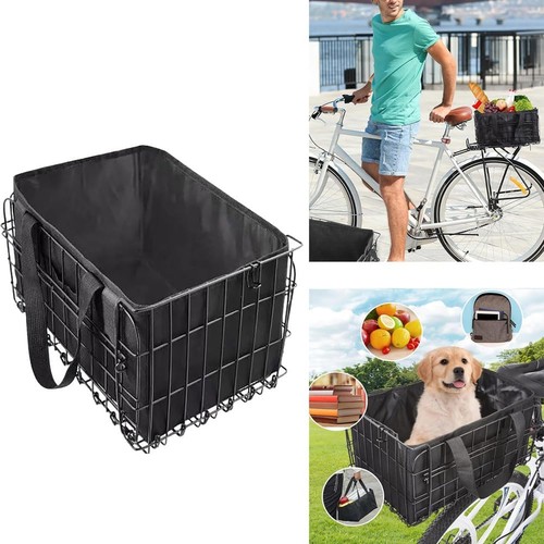 Rear bike basket removable - rear,
