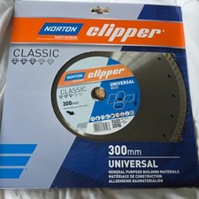  Norton Clipper Classic Universal Blue Diamond 300 x 20mm / BNIP / FAST POSTING 