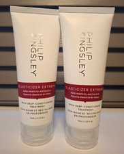 SET OF 2 x PHILIP KINGSLEY ELASTICIZER EXTREME DEEP-CONDITIONING TREATMENT 75ml