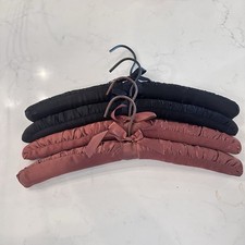 Lot of 4 Vintage Padded Silk