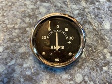 Vintage 2 Inch AC Amp Meter