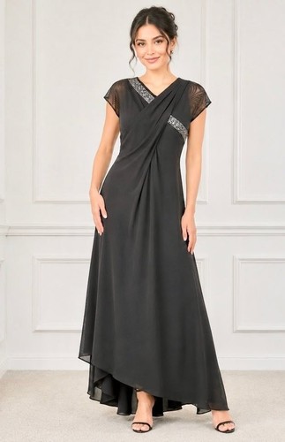 Halston heritage black - heritage, beaded