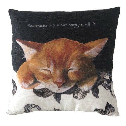 Ginger kitten cushion - ginger,