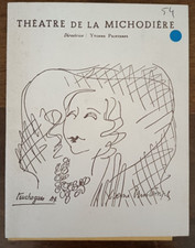 THEATRE DE LA MICHODIERE - LE CIEL DE LIT - With tickets PROGRAM 1954