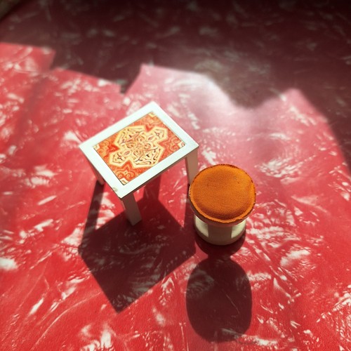 Vintage lundby orange - vintage,