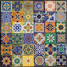 MEXICAN TILES MEXICO DOS MIX -