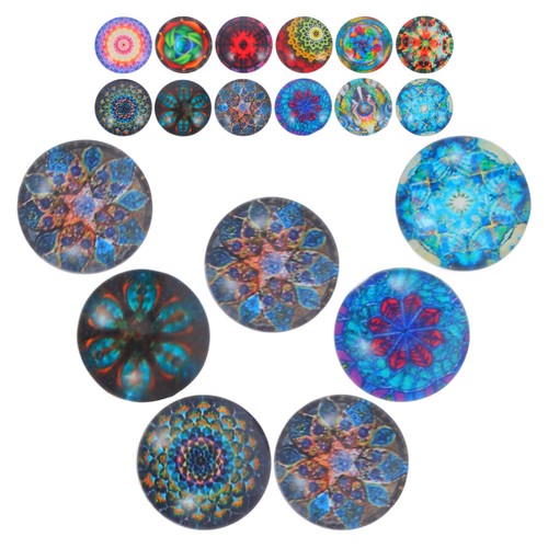 100pcs 10mm mixed - 10mm, round