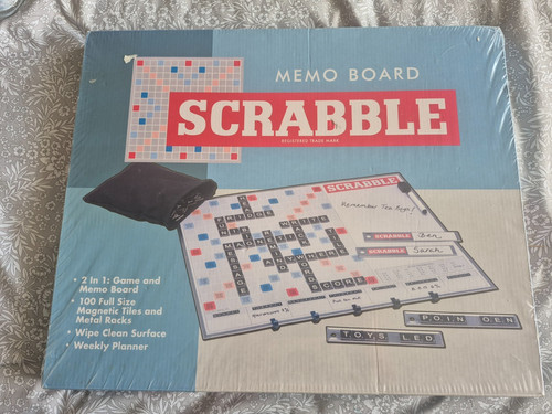 Official scrabble memo - memo, board