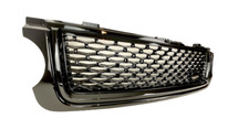 Gloss Black Front Grille Fits