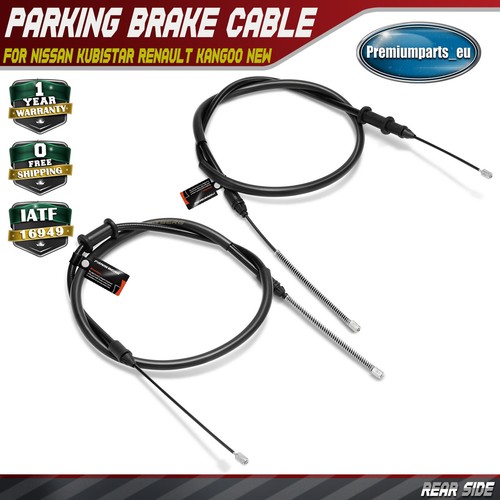 Cable parking brake rear - 2x,