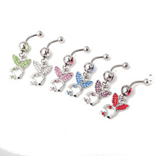 PlayBoy Rabbit Rhinestone