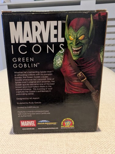 Marvel spiderman green goblin - green,
