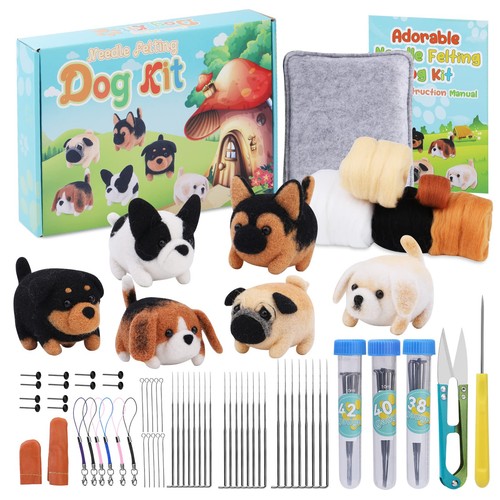 Suvsoon needle felting kit 6 - felting,