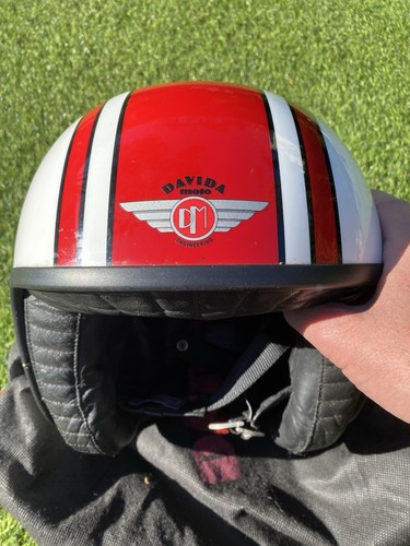 Davida crash helmet size - davida, m