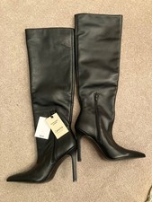 New Mango Black Leather Domina