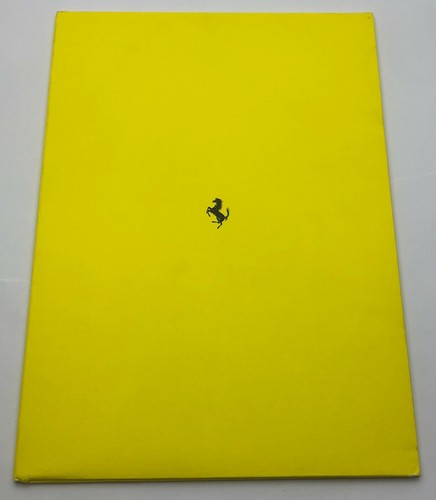 Ferrari 456gt launch press kit - 456gt,