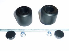 YAMAHA WR250X CRASH MUSHROOM REAR AXLE SLIDERS BOBBINS BUNGS PROTECTORS S4F