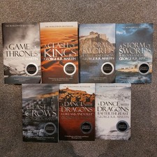 A Song of Ice and Fire 7 Book Set by George R.R. Martin | Game of Thrones