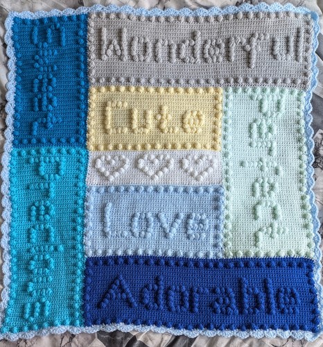 Crochet baby blankets handmade - baby,