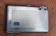 Mosda 500 Vintage Cigarette Lighter And Case Combination Working Order