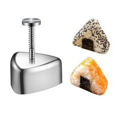 Stainless Steel Rice Ball Mold Non-Stick Triangle Sushi Maker Onigiri MakingTool