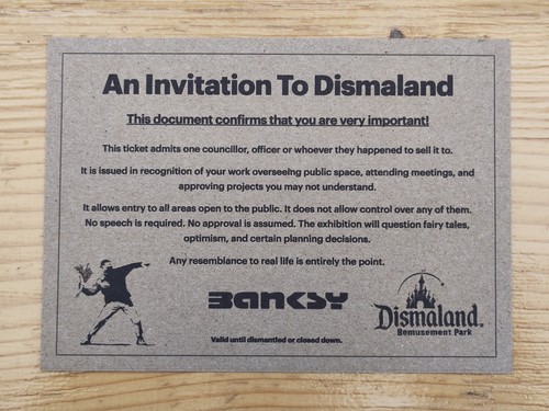 Invitation dismaland for - invitation,