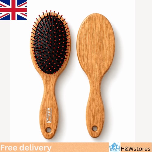 Wooden oval detangle hair - oval,