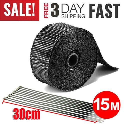 15m titanium black exhaust - titanium,