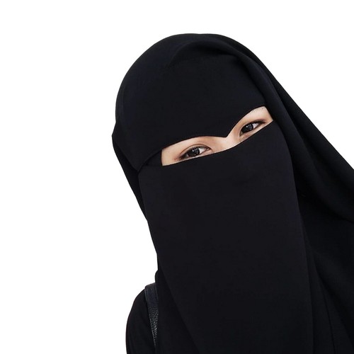 Premium cat eye niqab shape - premium,