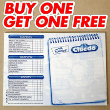 The Simpsons Cluedo Detective Notes Pad - BUY 1 GET 1 FREE