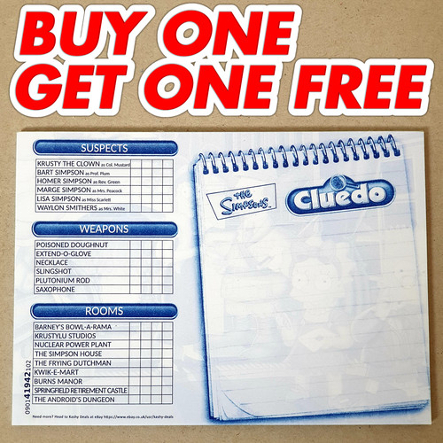 The simpsons cluedo detective - the,
