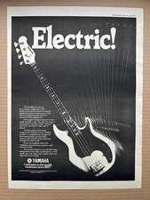YAMAHA BB BASE GUITAR POSTER