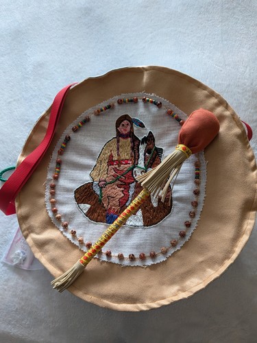 Drum bag shamanic hand - shamanic,