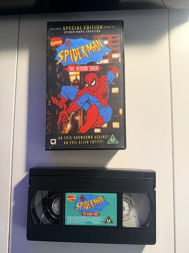 Spiderman the venom saga vhs - the,