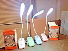 USB Clip On Desk Lamp Flexible
