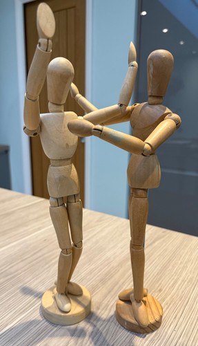 Wooden artist mannequin 12 - wooden,