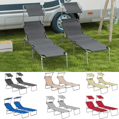 Reclining sun loungers set - sun, of