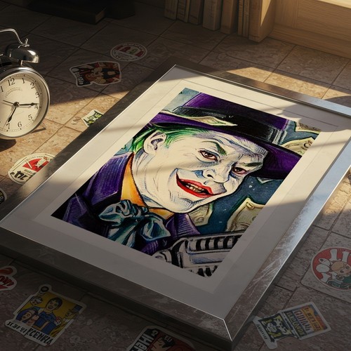 Joker batman 1989 artwork - joker,