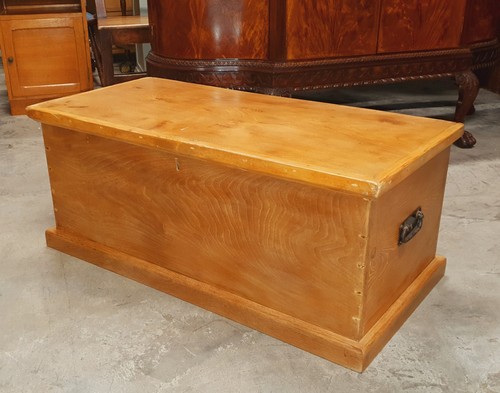 Antique victorian blanket box - blanket,