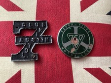 2 X Vintage Car Badge